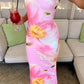 Bice Pink Orange Blumen Maxikleid