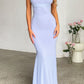 Liliana purple mesh maxi dress 