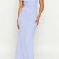 Liliana purple mesh maxi dress 