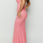 Angelica Rosa mesh maxi dress 