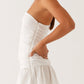 Brigida Mini Dress – White