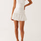 Brigida Mini Dress – White