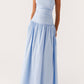Ricciarda Maxi Dress – Blue