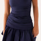 Rosmunda mini dress – dark blue