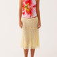 Rina Beaded Top with Back Lace-Up – Pink Lily