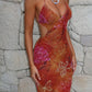 Mia Maxi Dress Golden Crystal