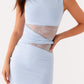 Fabrizia Minikleid – Blau