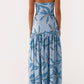 Nicia Off Shoulder Maxi Dress – Opulent Blue