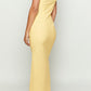 Rosina Yellow Midi Dress