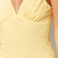 Rosina Yellow Midi Dress
