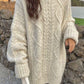 Vintage oversized knitted sweater