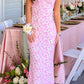 Bianca Rosa lace maxi dress 