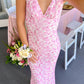 Bianca Rosa lace maxi dress 