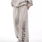 Hip Hop Graffiti Design Drawstring Sweatpants Unisex