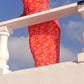 Petronilla orange floral maxi dress