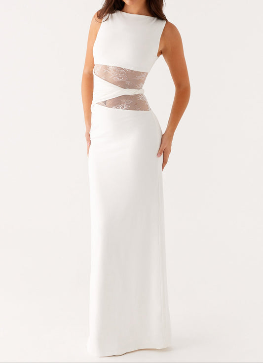 Sardinia Maxi Dress – White