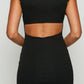 Angelina Black Mini Dress 