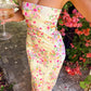 Gabriella Yellow Floral Maxi Dress 