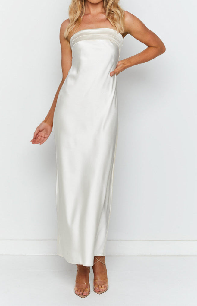 White maxi dress Giulia 