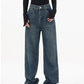 Blue Vintage Classic Boyfriend Jeans