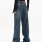 Blue Vintage Classic Boyfriend Jeans