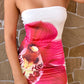 Ghita White Orchid Mini Dress