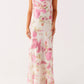 Orsola Maxi Dress – Ivory Floral Print