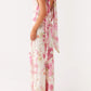 Orsola Maxi Dress – Ivory Floral Print