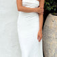 Federica Summer Cream Midi Dress