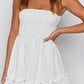 Laurenza White Back Strap Dress
