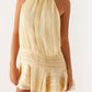 Mattea Mini Dress – Yellow