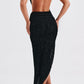 Lavanda Midi Dress – Black