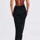 Lavanda Midi Dress – Black
