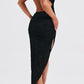 Lavanda Midi Dress – Black