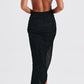 Lavanda Midi Dress – Black