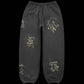 Mehrfarbige Y2k Bären Print Sweatpants