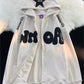 Oversize Hoodie with Y2K Print