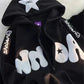 Oversize Hoodie with Y2K Print
