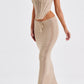 Giacinta Maxi Skirt - Beige