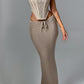 Giacinta Maxi Skirt - Beige