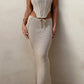 Giacinta Maxi Skirt - Beige