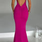 Terina Maxi Dress - Bright Pink