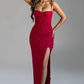 Africa Maxi Dress - Red Lined