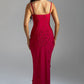 Africa Maxi Dress - Red Lined