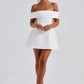 Paula Mini Dress - Ivory