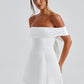 Paula Mini Dress - Ivory