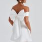 Paula Mini Dress - Ivory