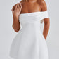 Paula Mini Dress - Ivory