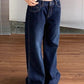 Blaue Vintage Amerikanische Boyfriend Jeans