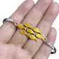 JY Yellow Vintage Cute Gold Fish Bracelet/Yellow Vintage Cute Gold Fish Bracelet